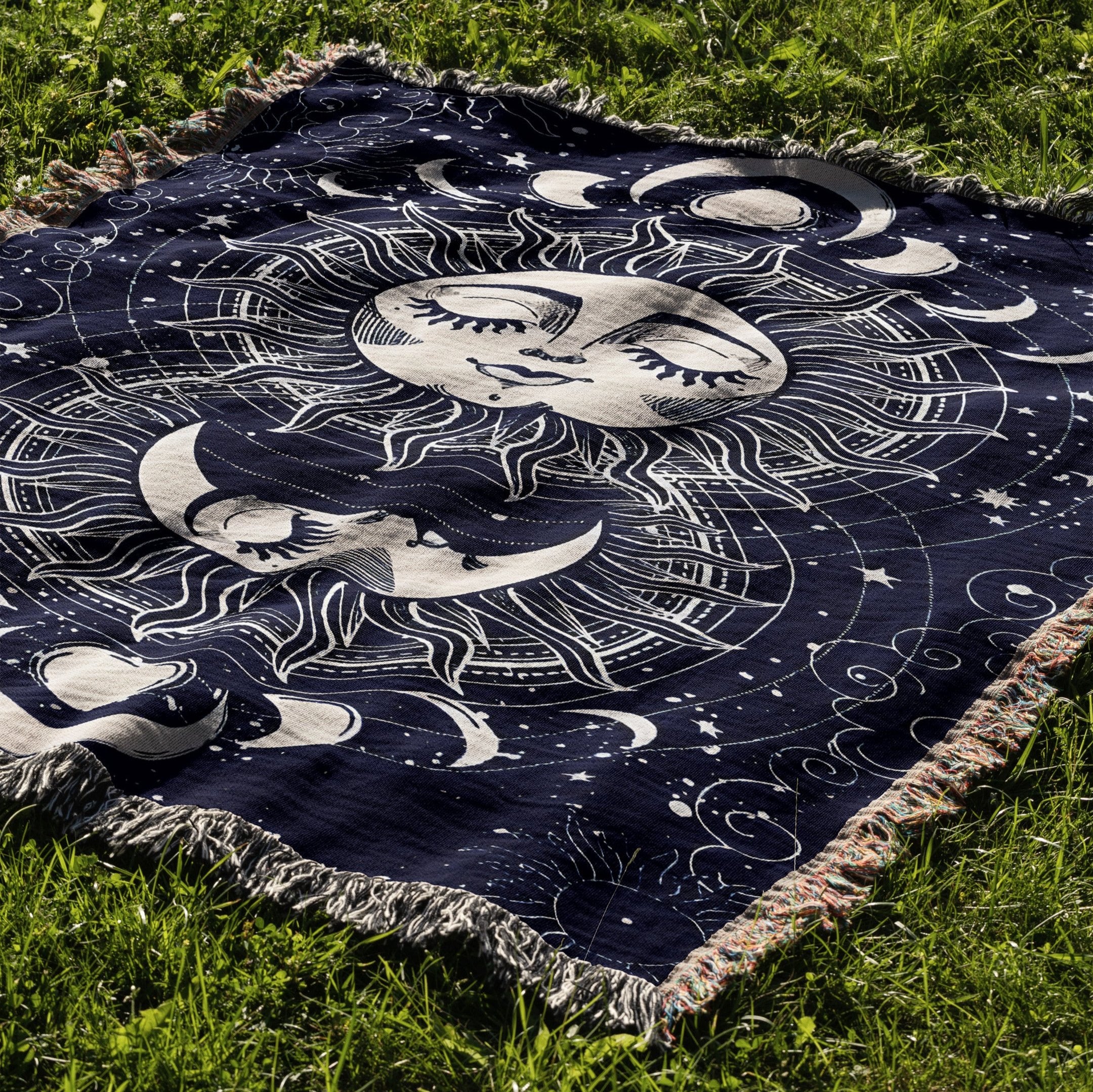 Astrology Woven Blanket Tapestry - Image 2