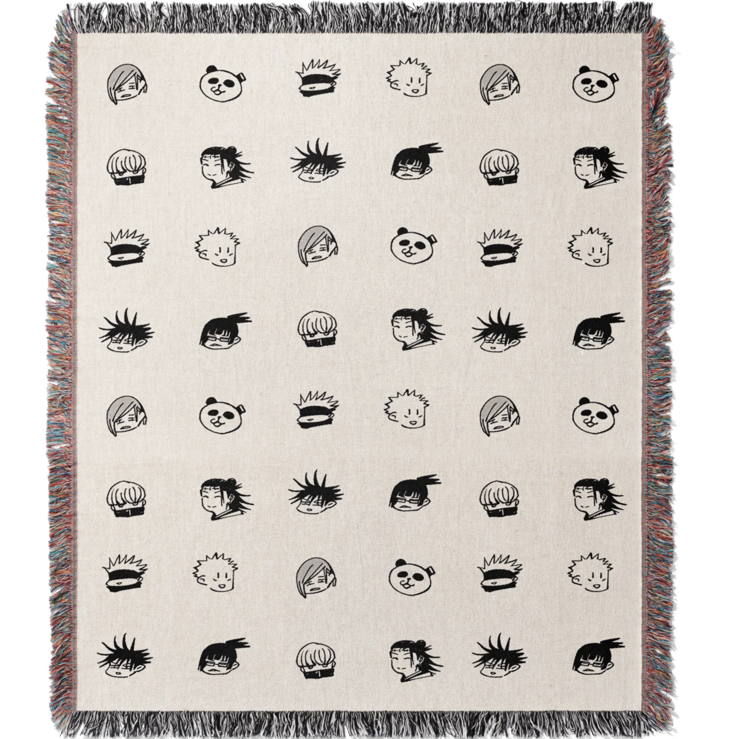 Cursed 7 Woven Blanket Tapestry