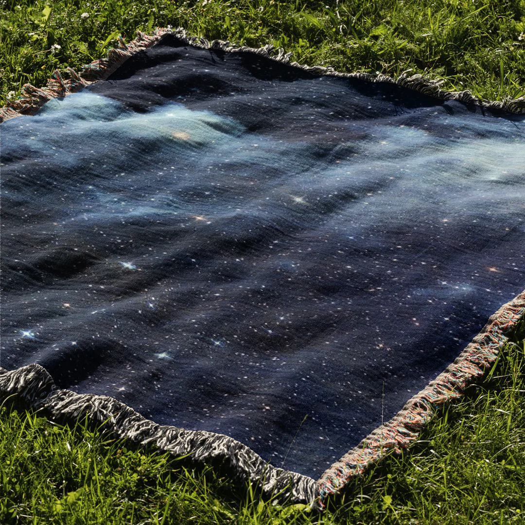 The Heavens Woven Blanket Tapestry - Image 2